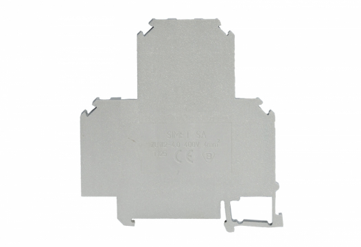 SIMET - ZŁĄCZKA SZYNOWA GWINTOWA PIĘTROWA 4MM2 TS 35 2 TORY ZUW2-4,0 SZARY ZUG - 13304312