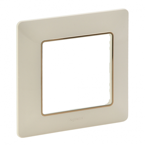 LEGRAND - RAMKA POJEDYNCZA KREMOWA/ZŁOTA VALENA LIFE - 754061