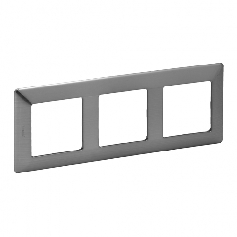 LEGRAND - RAMKA POTRÓJNA STALOWY VALENA LIFE - 754153
