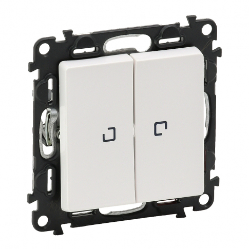 LEGRAND - ŁĄCZNIK ŚWIECZNIKOWY PODŚWIETLANY BIAŁY 250 V~VALENA LIFE - 752128