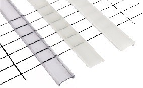 POLTRONIC - KLOSZ DO PROFILU LED NTB (WĄSKI) WCISKANY 202CM TRANSPARENTNY KPL-B-202-TR - PC012794