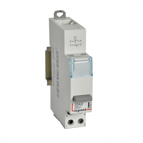 LEGRAND - PRZYCISK BISTABILNY NO+NC ZAMIENNIK DLA 004458 - 412911