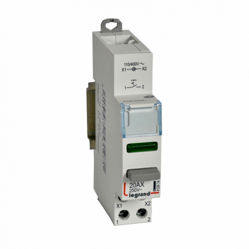 LEGRAND - PRZYCISK BISTABILNY 16A KONTROLKA LED ZASILANIE 110-400V AC LP351 - 412914