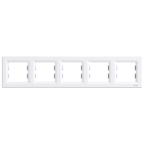 SCHNEIDER ELECTRIC - RAMKA PIĘCIOKROTNA POZIOMA BIAŁY ASFORA - EPH5800521
