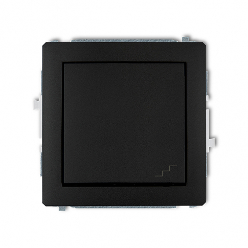 KARLIK - DECO; Mechanizm łącznika schodowego  czarny mat - 12DWP-3