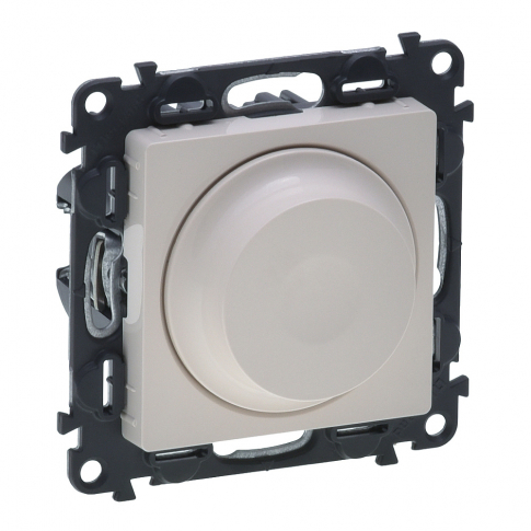 LEGRAND - ŚCIEMNIACZ OBROTOWY BEZ ZACISKU NEUTRALNEGO KREMOWY 300W VALENA LIFE - 752260