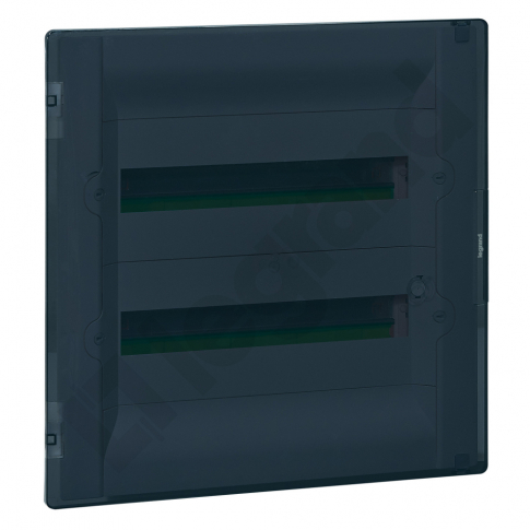 LEGRAND - ROZDZIELNICA WNĘKOWA 2 X 18 Z DRZWIAMI PRZEZROCZYSTYMI PRACTIBOX3 - 401757