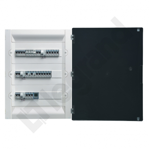 LEGRAND - ROZDZIELNICA WNĘKOWA 3 X 18 Z DRZWIAMI PRZEZROCZYSTYMI PRACTIBOX3 - 401758
