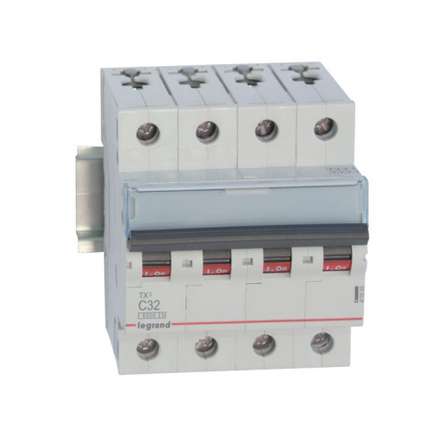 LEGRAND - WYŁĄCZNIK NADPRĄDOWY C 32A 4 BIEGUNY S304 - 403565