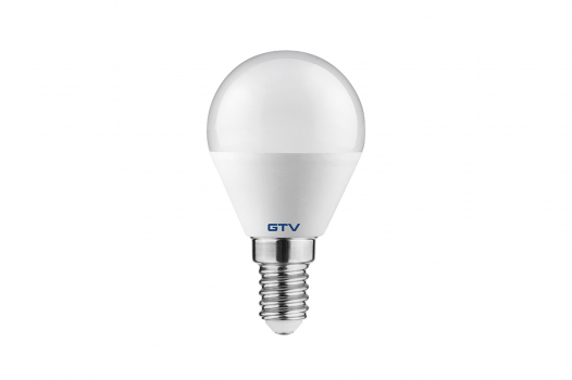 GTV - ŹRÓDŁO ŚWIATŁA LED E14 B45 6W 470LM 3000K KULKA ODPOWIEDNIK 40W - LD-SMGB45B-60