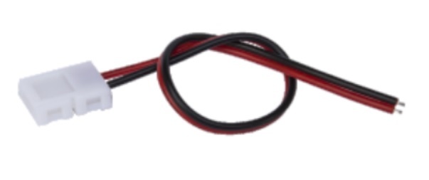 POLTRONIC - SZYBKOZŁĄCZKA DO TAŚM LED JEDNOKOLOROWYCH 10MM TAŚMA ZASILACZ SDLC-10KS-ZP - PG007844