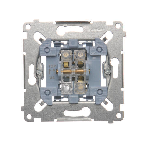 KONTAKT SIMON - ŁĄCZNIK SCHODOWY (MECHANIZM) 10AX 250V SZYBKOZŁĄCZA SIMON 54 - SW6M
