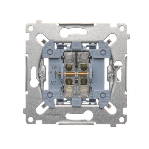 KONTAKT SIMON - Łącznik krzyżowy (mechanizm) 10AX, 250V~, szybkozłącza - SW7M