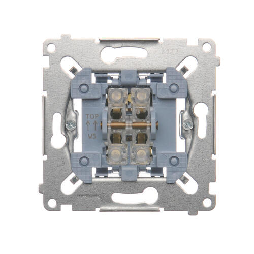 KONTAKT SIMON - ŁĄCZNIK ŚWIECZNIKOWY (MECHANIZM) 10AX 250V ZACISKI AUTOMATYCZNE SIMON 54 - SW5M