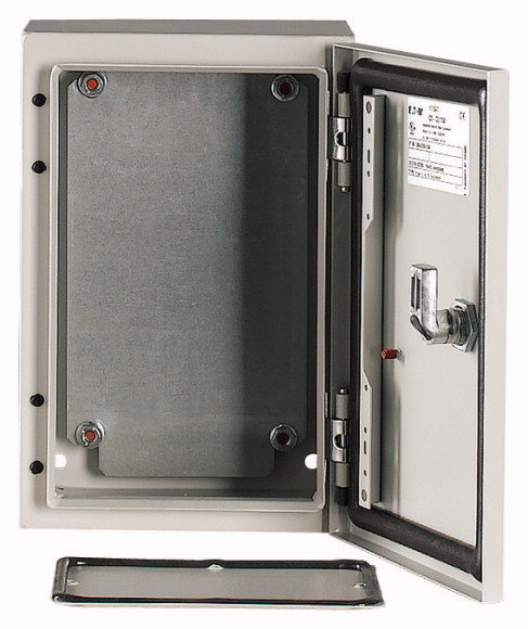 EATON - OBUDOWA METALOWA 300X200X150MM Z PŁYTĄ MONTAŻOWĄ IP66 CS - 111647