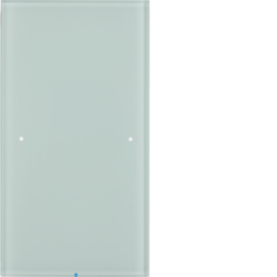 HAGER - SENSOR DOTYKOWY POJEDYNCZY KOMFORT BIAŁY SZKŁO R.3  - 75141850