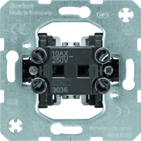 HAGER - ŁĄCZNIK KRZYŻOWY JEDNOKLAWISZOWY MECHANIZM ZACISKI AUTOMATYCZNE ONE.PLATFORM - 533037