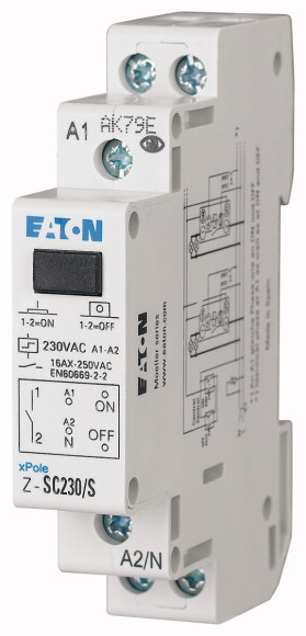 EATON - PRZEKAŹNIK IMPULSOWY Z FUKCJA CENTRALNEGO STEROWANIA Z-SC230/S - 265299