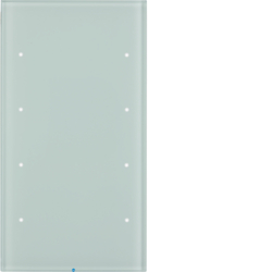 HAGER - SENSOR DOTYKOWY POCZWÓRNY KOMFORT BIAŁY SZKŁO R.3  - 75144850
