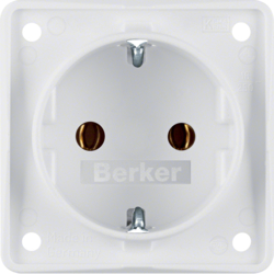 HAGER - GNIAZDO SCHUKO BIAŁY MAT INTEGRO FLOW  - 947782502