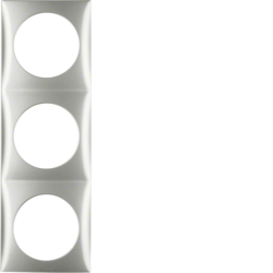 HAGER - RAMKA POTRÓJNA CHROM MAT INTEGRO FLOW  - 918192568