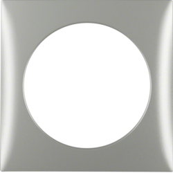 HAGER - RAMKA POJEDYNCZA CHROM MAT LAKIEROWANY INTEGRO FLOW  - 918272558
