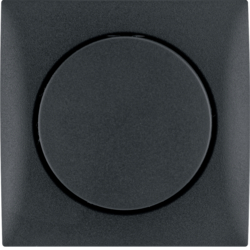 HAGER - ELEKTRONICZNY POTENCJOMETR OBROTOWY 1-10 V Z POKRĘTŁEM REGULACYJNYM ANTRACYT MAT INTEGRO FLOW - 928912505