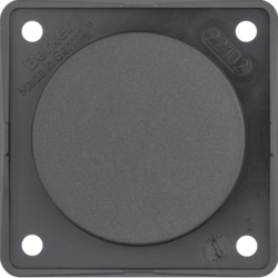 HAGER - ZAŚLEPKA Z PŁYTKĄ NOŚNĄ ANTRACYT MAT INTEGRO FLOW  - 945162505
