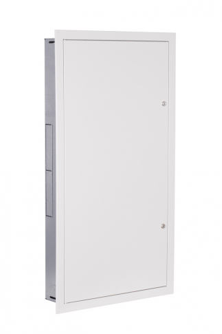 SABAJ - ROZDZIELNIA MODUŁOWA PODTYNK 144 MODUŁY 6X24 IP31 525X1015X127 BIAŁY Z ZAMKIEM - RPSM 144 6X24 Z