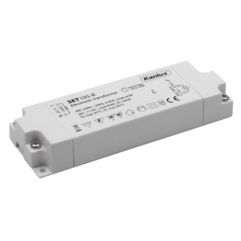KANLUX - ZASILACZ ELEKTRONICZNY PRI:230VAC; SEC:11,5VAC 8,8A 105VA 105W SET-105K - 1426