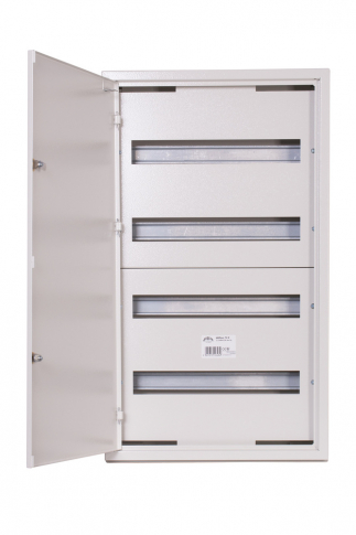 SABAJ - ROZDZIELNIA MODUŁOWA METAL NATYNK 72 MODUŁY 4X18 IP30 440X755X132 BIAŁY Z ZAMKIEM - NRPSM 72 (4X18) Z