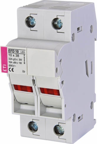 ETI - ROZŁĄCZNIK BEZPIECZNIKOWY EFD 10 2P LED - 002540013