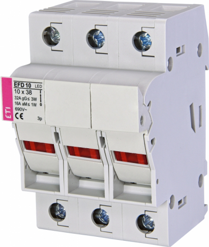 ETI - ROZŁĄCZNIK BEZPIECZNIKOWY EFD 10 3P LED - 002540014