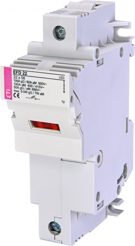 ETI - ROZŁĄCZNIK BEZPIECZNIKOWY EFD 22 1P LED - 002570011