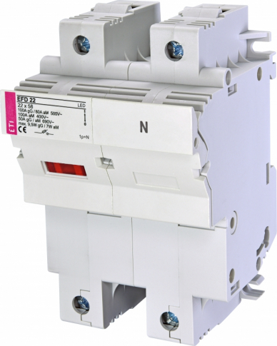 ETI - ROZŁĄCZNIK BEZPIECZNIKOWY EFD 22 1P+N LED - 002570012