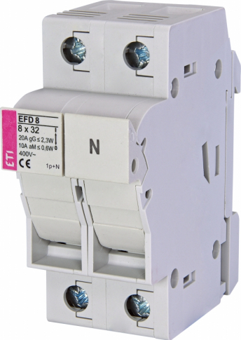 ETI - ROZŁĄCZNIK BEZPIECZNIKOWY Z ADAPTEREM EFD 8 1P+N AD - 002520302