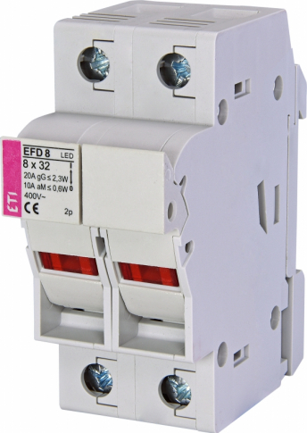 ETI - ROZŁĄCZNIK BEZPIECZNIKOWY Z ADAPTEREM EFD 8 2P LED AD - 002520313