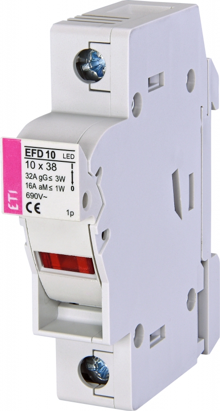 ETI - ROZŁĄCZNIK BEZPIECZNIKOWY Z ADAPTEREM EFD 10 1P LED AD - 002540311