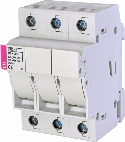 ETI - ROZŁĄCZNIK BEZPIECZNIKOWY Z ADAPTEREM EFD 10 3P AD - 002540304
