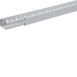 HAGER - KANAŁ GRZEBIENIOWY 60x40 szary wys=60mm szer=40mm pcv (szt=2mb /opak=40m)  - BA760040