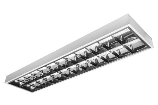 GTV - OPRAWA RASTROWA 2X150 T8 LED G13 AC220-240V 50/60HZ IP20 Z OKABLOWANIEM POD ŚWIETLÓWKI L RASTRO LED 150 - OS-LE150NJ-01