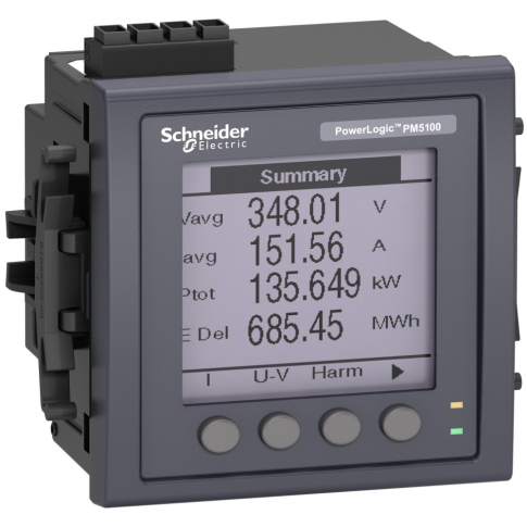 SCHNEIDER ELECTRIC - ANALIZATOR PM5100 WYJŚCIA IMPULSOWE 1DO CYFROWE - METSEPM5100