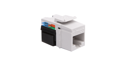 KONTAKT SIMON - WKŁAD GNIAZDA KOMPUTEROWEGO RJ45 KAT 5.E UTP SIMON CONNECT - CJ545U