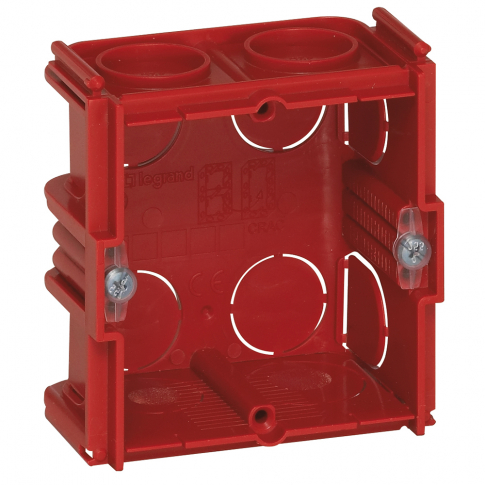 LEGRAND - PUSZKA POJEDYNCZA - ŚCIANY MUROWANE DO ŁĄCZENIA W PUSZKI WIELOKROTNE 40 MM BATIBOX - 080141