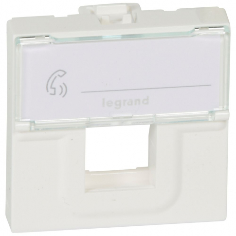 LEGRAND - ADAPTER DO ZŁĄCZY POJEDYNCZYCH KEYSTONE BIAŁY MOSAIC - 078604