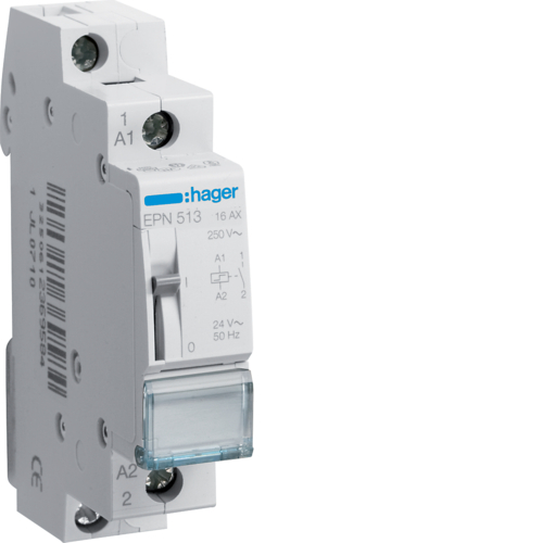 HAGER - PRZEKAŹNIK BISTABILNY 24V 1Z/16A - EPN513