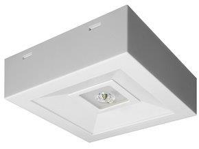 AWEX Sp. z o.o. - OPRAWA AWARYJNA LED 3W 1H JEDNOZADANIOWA AUTOTEST IP41 BIAŁA LOVATO N ECO - LVNO/3W/E/1/SE/AT/WH