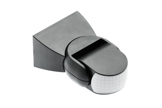 GTV - CZUJNIK RUCHU PIR ŚCIENNO-SUFITOWY 180° 1200W IP65 CZARNY CR-9 - CR-CR9000-10