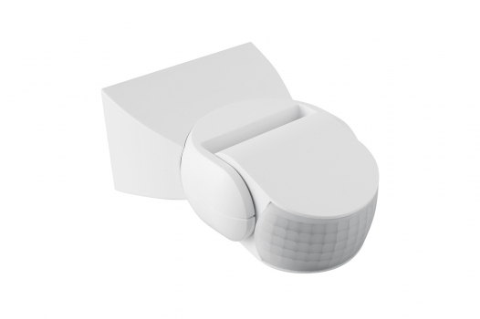 GTV - CZUJNIK RUCHU PIR ŚCIENNO/SUFITOWY 180° 1200W IP65 CR-9 BIAŁY - CR-CR9000-00