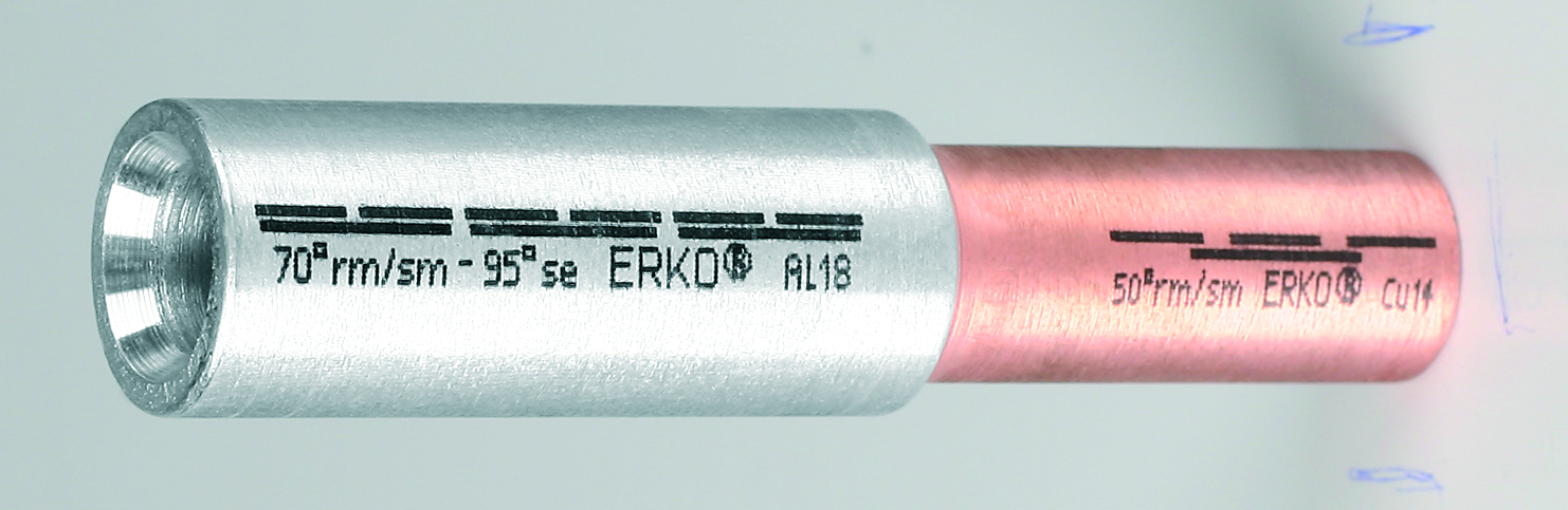 ERKO - Złączka redukcyjna Al-Cu szczelna ACL_50-35/1 - ACL_50-35/1